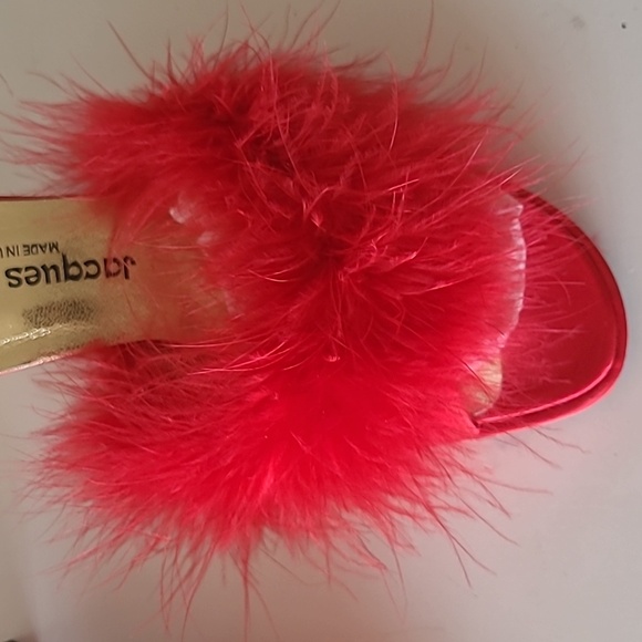 JACQUES LEVINE Platform Boudoir Shoes - Picture 7 of 7